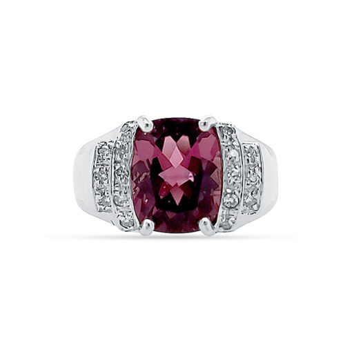 TOURMALINE AND DIAMOND RING