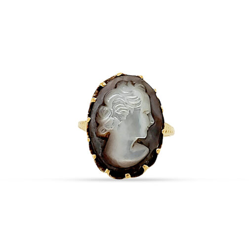 ESTATE CAMEO RING 1890- 1900
MOP