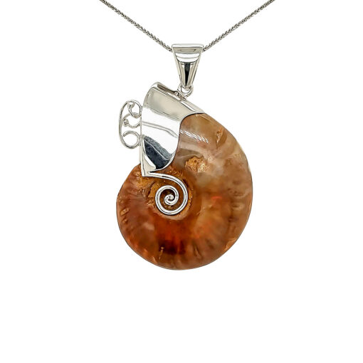 SHELL FOSSIL PENDANT