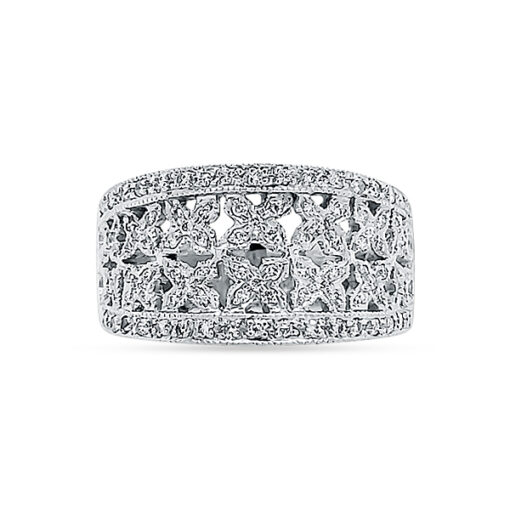 ESTATE PLATINUM (950) DIAMOND RING