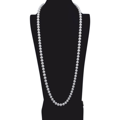 CULTURED WHITE PEARL NECKLACE