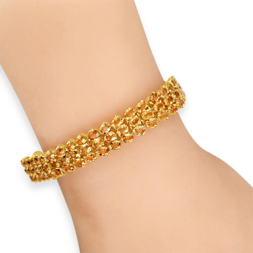 YELLOW SAPPHIRE BRACELET