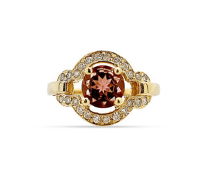 Kaduna Pink Tourmaline And Diamonds