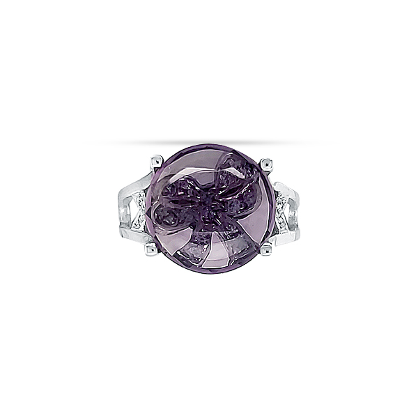 Amethyst And Diamonds