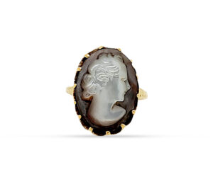 Estate 1890-1900'S Cameo Ring