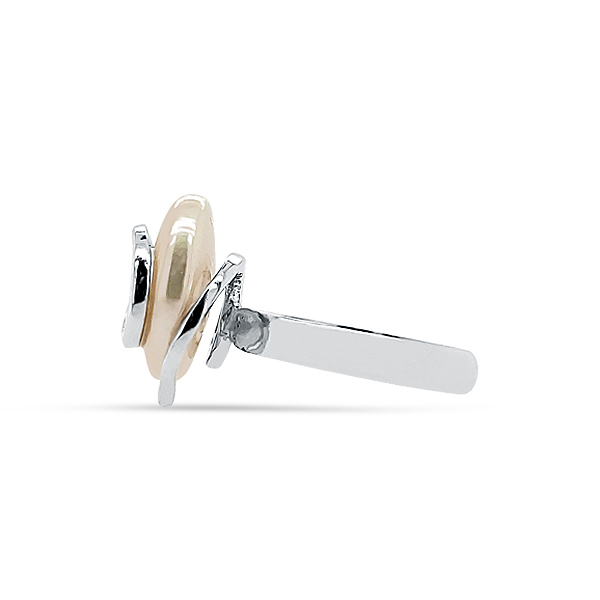 Sterling Silver Pearl Ring - Image 2