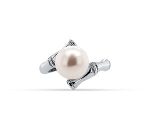 Pearl And Silver Ring