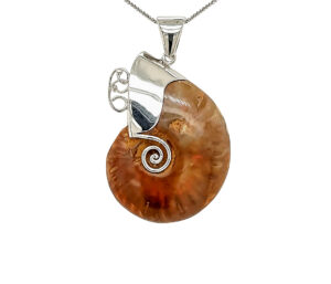 Shell Fossil Pendant