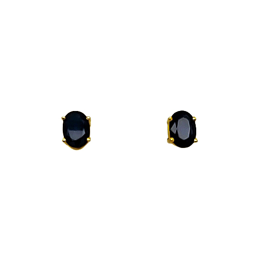 Blue Sapphire Studs Earrings