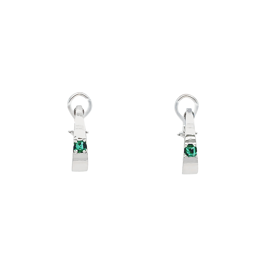 Colombian Emerald Earrings