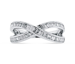 Criss Cross Stamped Damas