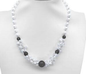 Pearl And Amethyst Necklace