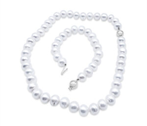 Pearl Necklaces And Bracelet Set