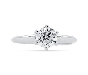 Knife Edge Solitaire Diamond Setting