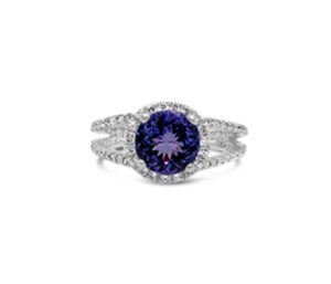 Tanzanite And Diamond Ring